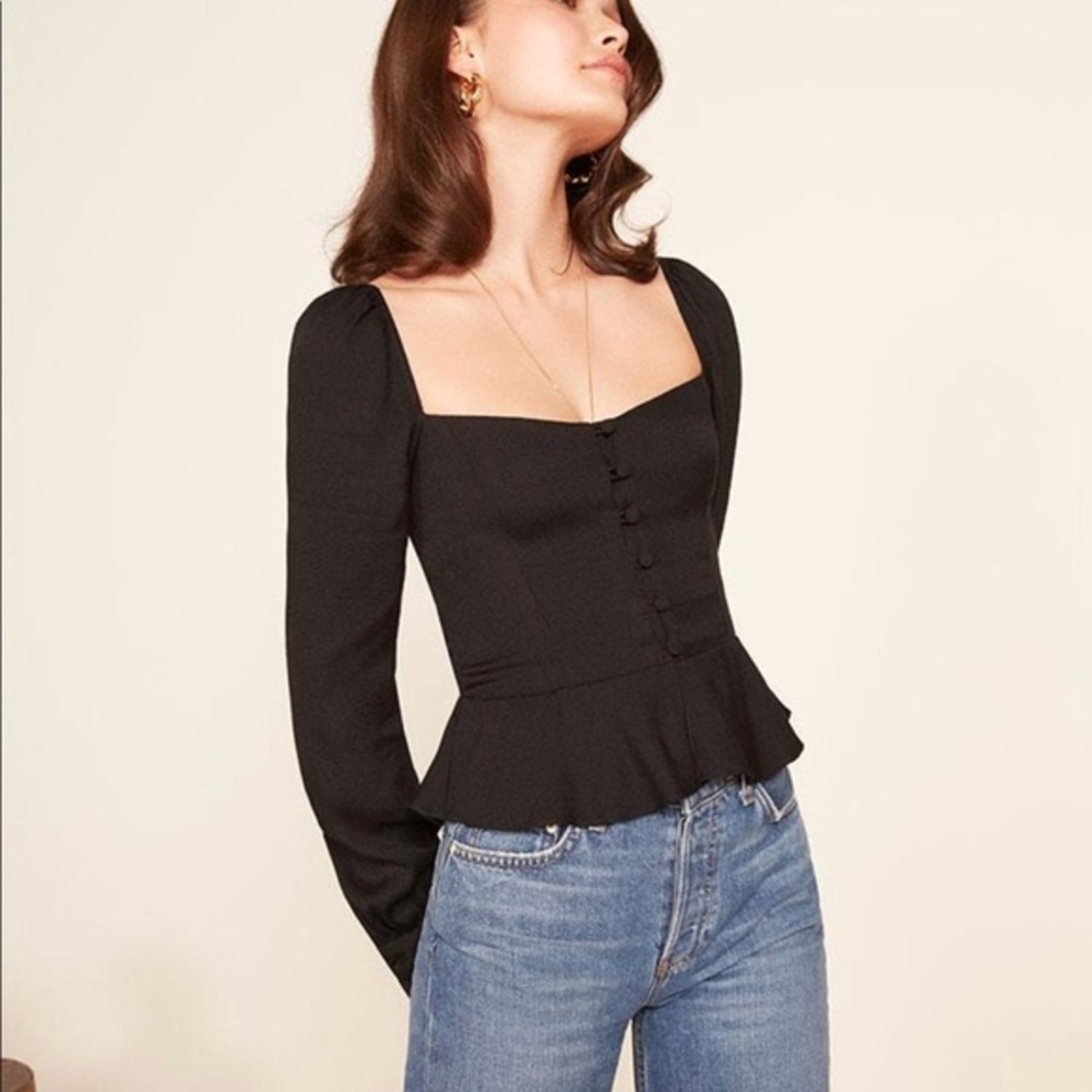 SOLD Reformation Mimi Top Size 0